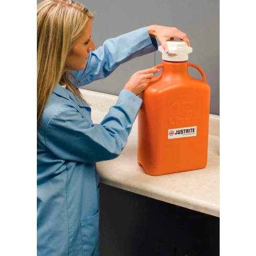 Justrite 12921 Carboy, HDPE, 10-Liter - Image 2