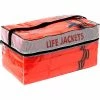 Kemp USA 4 Pack Adult Orange Vests In Carrying Case