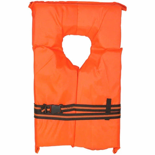 Kemp USA 4 Pack Adult Orange Vests In Carrying Case - Image 2