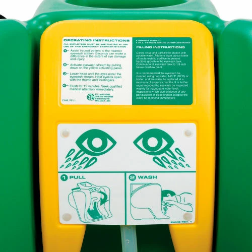 Guardian Equipment Portable Eyewash Station, 16 Gallon Capacity - Image 13