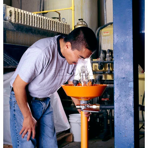 Guardian Equipment Emergency Eye Wash Pedestal Mounted - Plastic Bowl, G1825P - Image 2