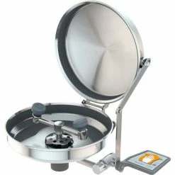 Guardian Equipment Eye Wash Wall Mounted Stainless Steel Bowl and Cover, G1814BC