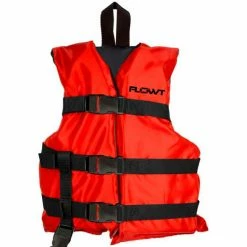 Flowt 40202-2-YTH Multi Purpose Life Vest, Red, Youth