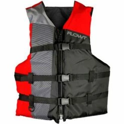 Flowt 40302-2-OS All Sport Life Vest, Red, Oversize Adult