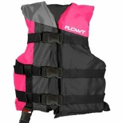 Flowt 40310-2-YTH All Sport Life Vest, Pink, Youth