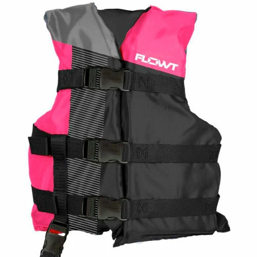 Flowt 40310-2-YTH All Sport Life Vest, Pink, Youth