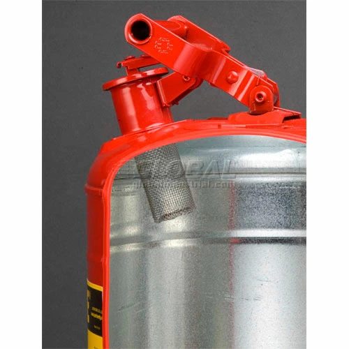 Justrite Safety Can Type I - Five Gallon Galvanized Steel, 7150100 - Image 4