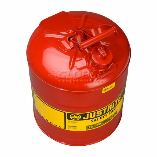 Justrite Safety Can Type I - Five Gallon Galvanized Steel, 7150100 - Image 6