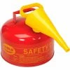 Eagle Mfg Eagle Type 1 Safety Can - 2.5 Gallon with Funnel - Red