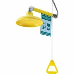 Global Industrial™ Emergency Drench Shower, Horizontally Mounted