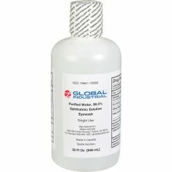 Global Industrial™ Emergency Eyewash, 32 Oz., 1 Bottle