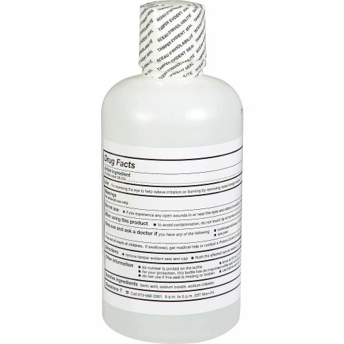 Global Industrial Emergency Eyewash, 32 Oz., 1 Bottle - Image 2