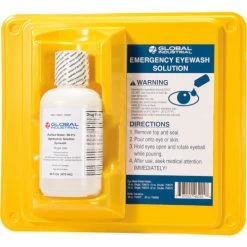 Global Industrial Single Bottle Eyewash Station, 16 Oz.