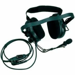 Kenwood Heavy Duty Noise Reduction Headset, Boom Mic & In-Line, PPT OTH