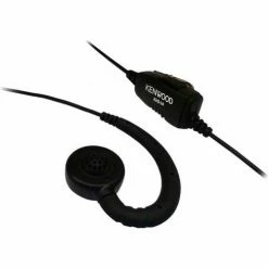 Kenwood KHS-34 C-Ring Ear Hanger with PTT & Mic Single Pin