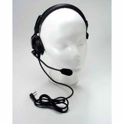 Kenwood Single Muff Headset w/ Boom Mic