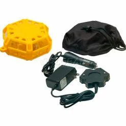 Aervoe Super LED Road Flare - Safety Yellow Housing - Single Pack with Amber LEDs - Pkg Qty 4