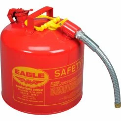 Eagle Mfg Eagle Type II Safety Can with 7/8" Spout - 5 Gallons - Red