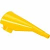 Eagle Mfg Eagle 10" Polyethylene Funnel for Metal Type I Cans - Yellow, F15FUN