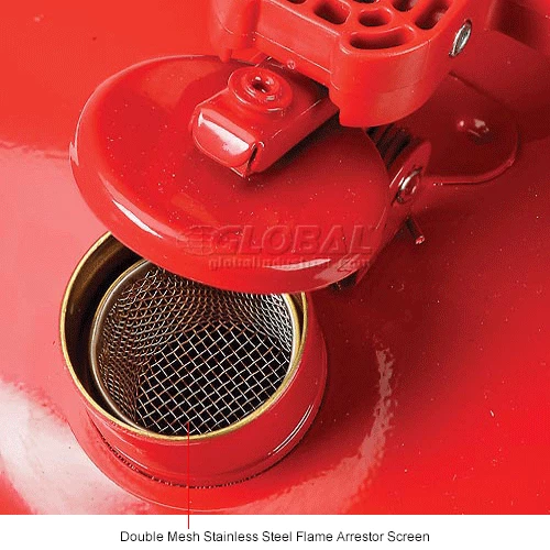 Eagle Mfg Eagle Type I Safety Can - 5 Gallon with Funnel - Red - Image 13