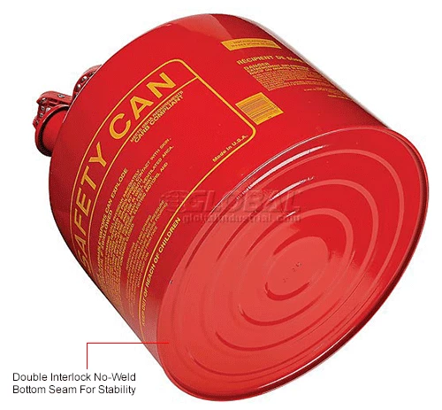 Eagle Mfg Eagle Type I Safety Can - 5 Gallon with Funnel - Red - Image 14