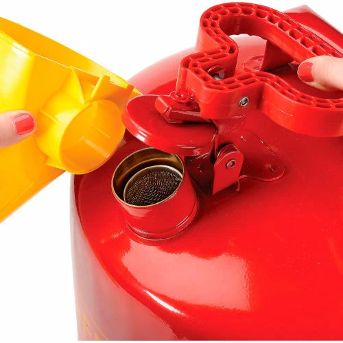 Eagle Mfg Eagle Type I Safety Can - 5 Gallon with Funnel - Red - Image 5