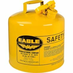 Eagle Mfg Eagle Type I Safety Can - 5 Gallons - Yellow