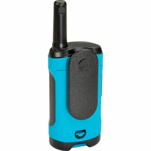Motorola Talkabout® T100 Two-Way Radios, Neon Blue - 2 Pack - Image 8