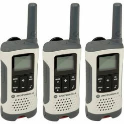 Motorola Solutions Talkabout® T260TP Rechargeable Two-Way Radios, White - 3 Pack