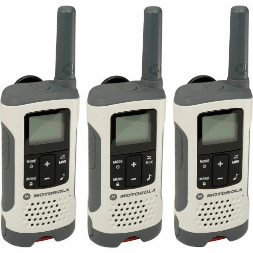 Motorola Solutions Talkabout® T260TP Rechargeable Two-Way Radios, White - 3 Pack