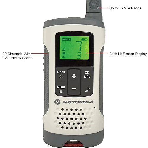 Motorola Solutions Talkabout® T260TP Rechargeable Two-Way Radios, White - 3 Pack - Image 16
