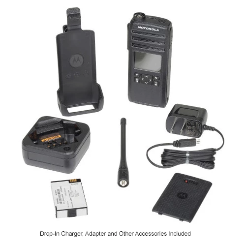 Motorola Solutions DTR600 DTR Series Digital 2 Way Radio, 30 Channel, 1 Watt, Black - Image 13