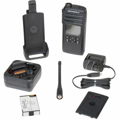 Motorola Solutions DTR600 DTR Series Digital 2 Way Radio, 30 Channel, 1 Watt, Black - Image 5