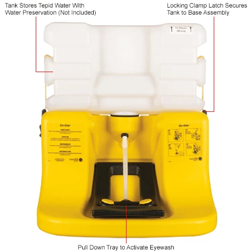 Bradley Corporation Bradley® On-Site Portable Gravity-Fed Eyewash - S19-921 - Image 5