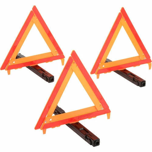 Cortina Safety Cortina 95-03-009 3-Piece Triangle Warning Kit