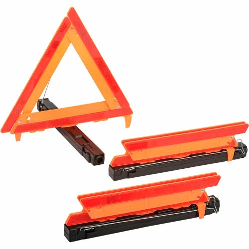 Cortina Safety Cortina 95-03-009 3-Piece Triangle Warning Kit - Image 3