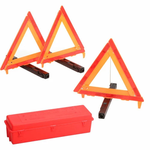 Cortina Safety Cortina 95-03-009 3-Piece Triangle Warning Kit - Image 8