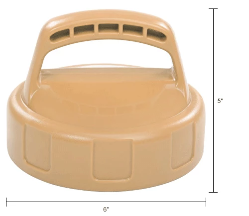 Oil Safe Storage Lid, Tan/Beige, 100100 - Image 5