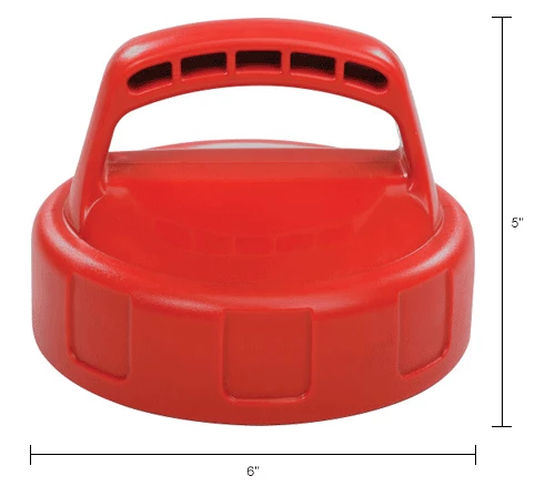 Oil Safe Storage Lid, Red, 100108 - Image 5