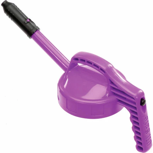 Oil Safe Stretch Spout Lid, Purple, 100307 - Image 2