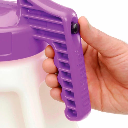Oil Safe Stretch Spout Lid, Purple, 100307 - Image 3