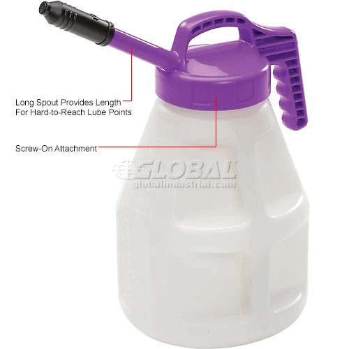 Oil Safe Stretch Spout Lid, Purple, 100307 - Image 9