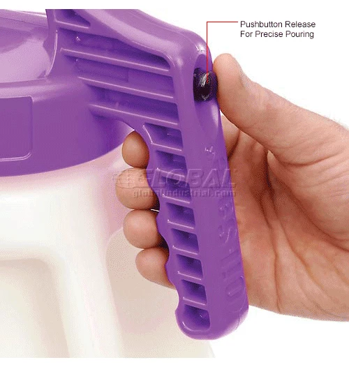 Oil Safe Stretch Spout Lid, Purple, 100307 - Image 10