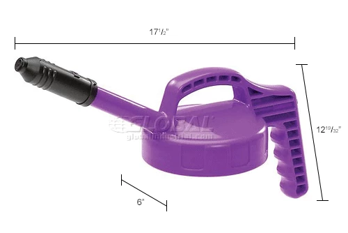 Oil Safe Stretch Spout Lid, Purple, 100307 - Image 12