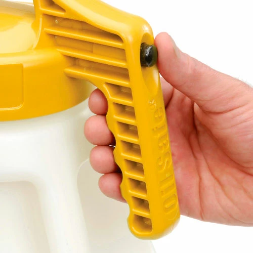 Oil Safe Stretch Spout Lid, Yellow, 100309 - Image 3