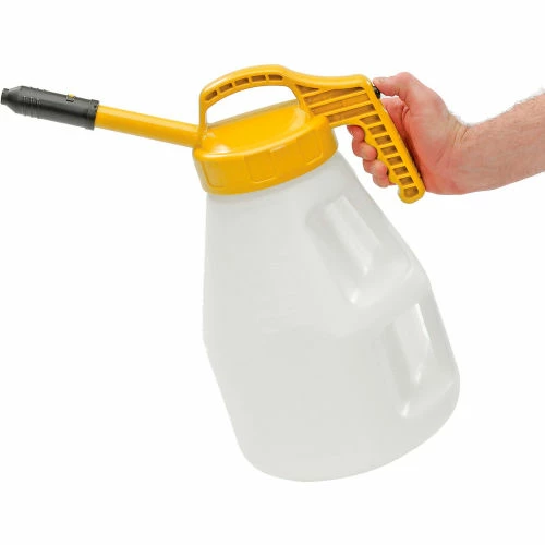 Oil Safe Stretch Spout Lid, Yellow, 100309 - Image 5