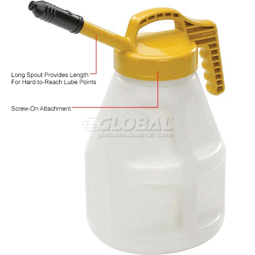 Oil Safe Stretch Spout Lid, Yellow, 100309 - Image 9