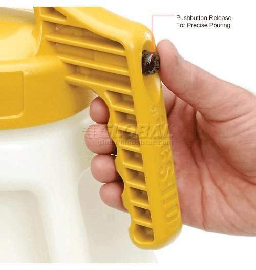 Oil Safe Stretch Spout Lid, Yellow, 100309 - Image 10