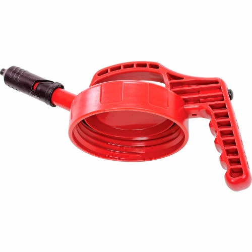 Oil Safe Mini Spout Lid, Red, 100408 - Image 2