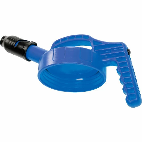 Oil Safe Stumpy Pour Spout Lid, Blue, 100502 - Image 2